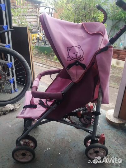 Коляска трость