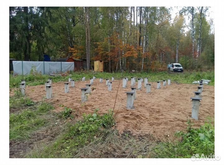 Сваи железобетонные (забивные)