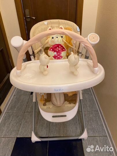 Стульчик для кормления Nuovita качели