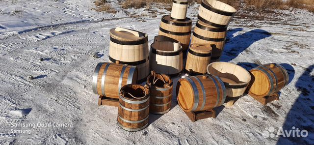 Бочка дубовая