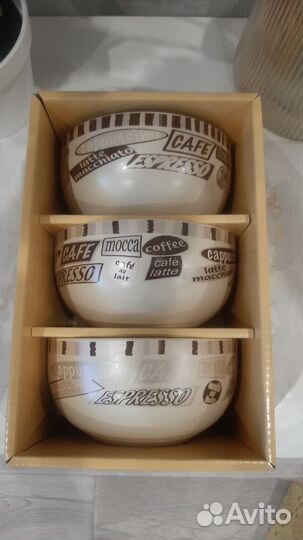 Салатники набор 3шт,новый