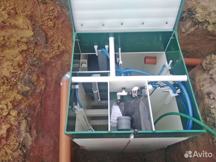 Септик Аквалос 7 с переливом