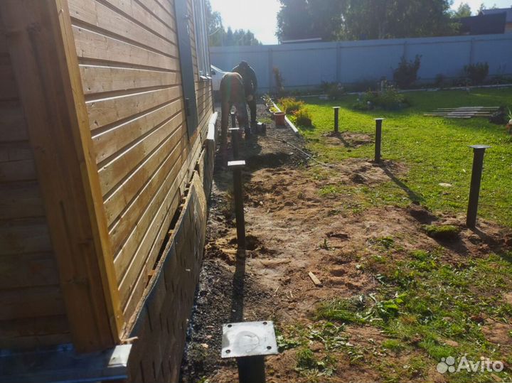 Винтовые сваи 57 - 325мм