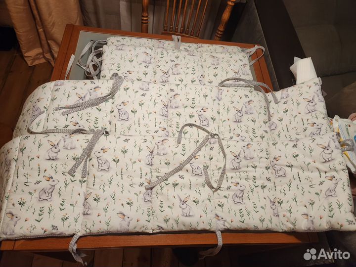 Бортики в детскую кроватку новые