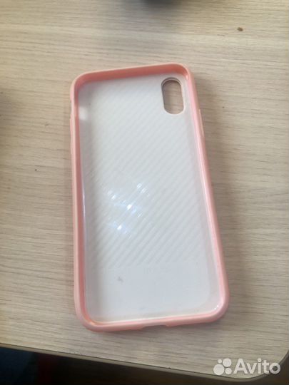 Чехол на iPhone 10 кожаный