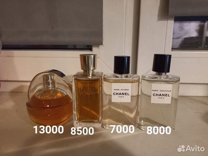 Духи личная коллекция guerlain, gucci, chanel