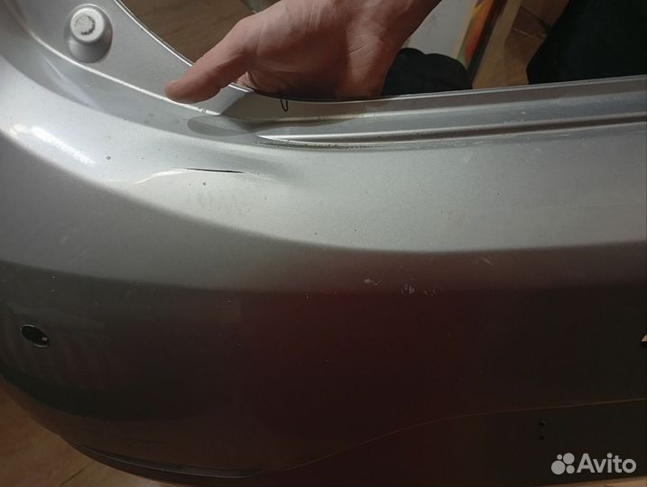 Задний бампер kia rio 3