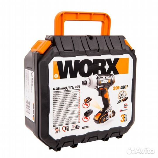 Винтоверт ударный worx WX291