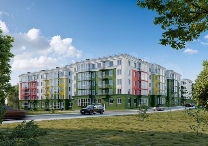 3-к. квартира, 64,6 м², 5/5 эт.