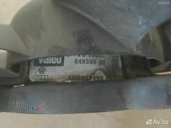 Вентилятор охлаждения audi A6 C5