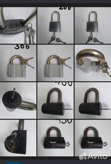 Замки навесные, разные