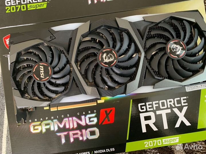 Видеокарта rtx2070super gaming 8gb