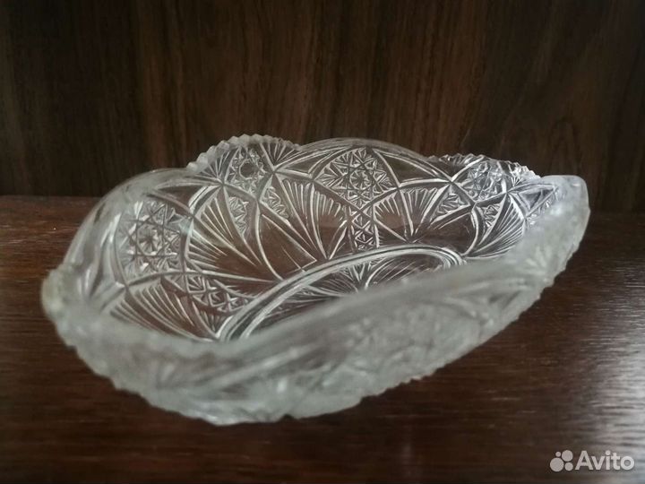 Ваза хрусталь