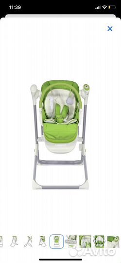 Стульчик для кормления babyton 2 в 1