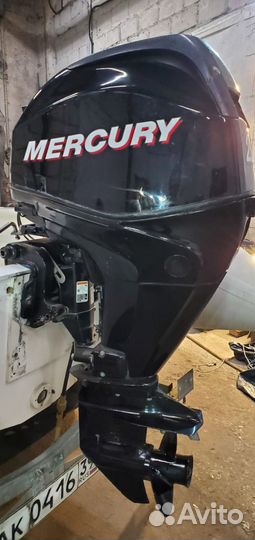 Мотор mercury 25-4 такта Бельгия инжектор