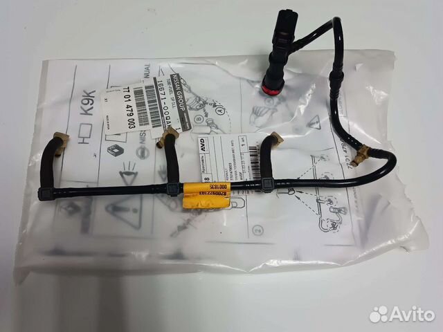 Трубка обратки Nissan Qashqai j10 / renault k9k