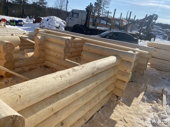 Изготовление срубов