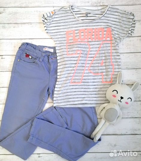 Летние вещи пакетом для девочки 152 158