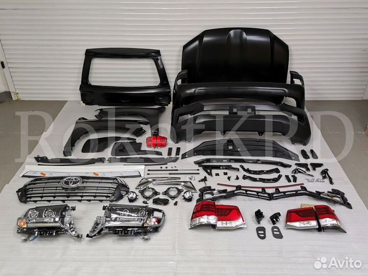 Рестайлинг Toyota Land Cruiser 200 в 2016 Качество