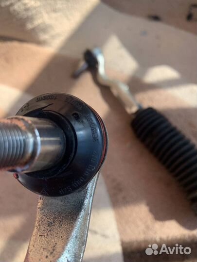 Наконечки, тяги рулевые, пыльники w 210 комплект