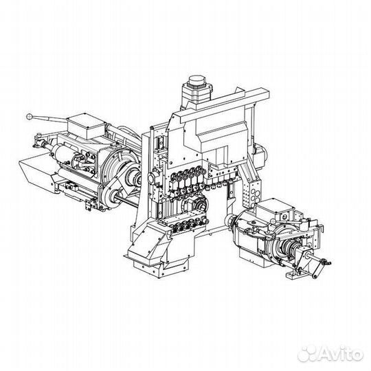 Автомат продольного точения Nomura NN-32KM