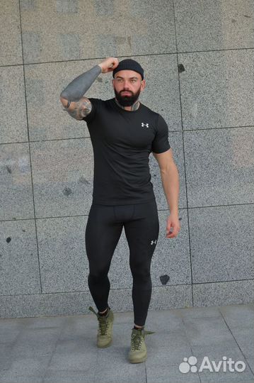Рашгард,шорты, лосины Under Armour 3в1,5в1