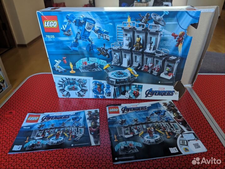 Оригинал Lego 76125 marvel avangers