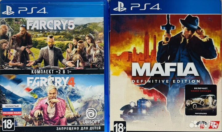 PS4/PS5 Farcry 4-5 Mafia