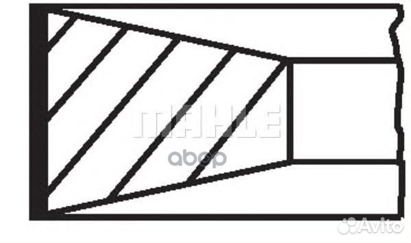 Кольца 08262N2 Mahle/Knecht