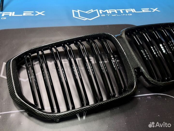 Решетка радиатора BMW Х5 G05 M карбон