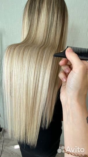 Кератиновое выпрямление волос