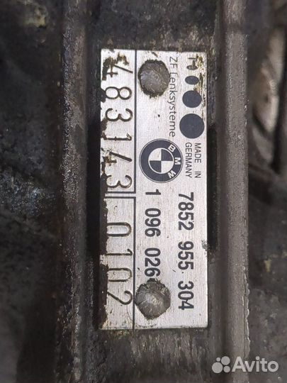 Рейка рулевая с г/у BMW 5 E39, 2002