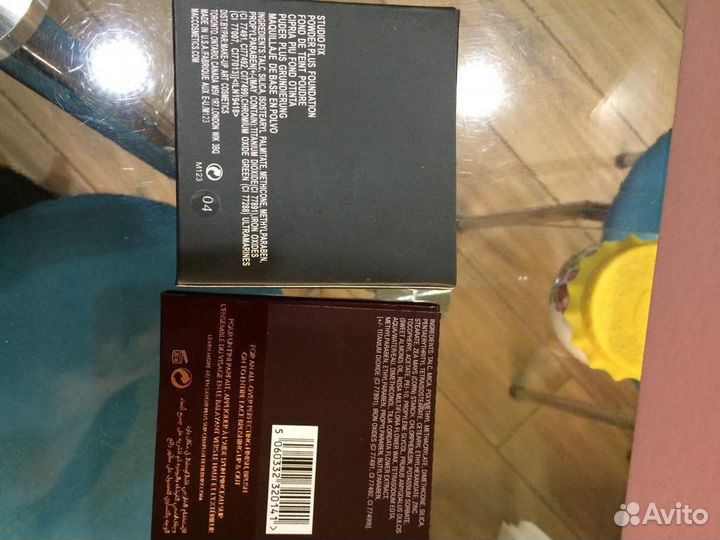 Помада, пудра mac