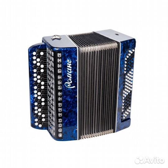 Баян Романс B9-BL синий Шуйская гармонь