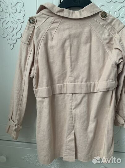 Пиджак лен для девочки zara 128