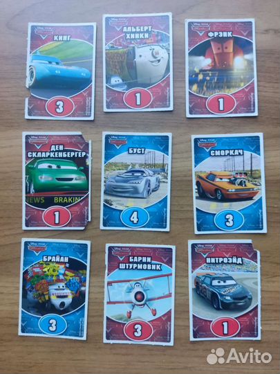 Детские игровые карточки 