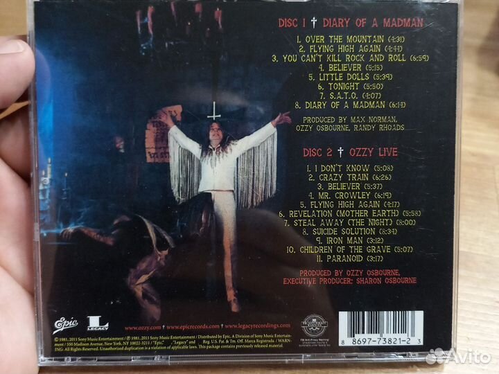 Ozzy osbourne. Diary of madman