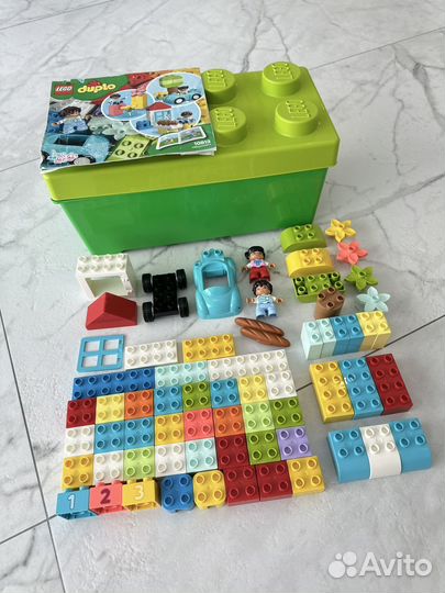 Lego duplo Classic Коробка с кубиками 10913