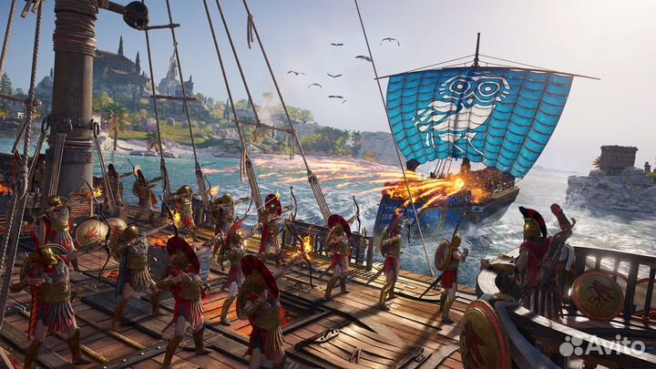 Assassins Creed Odyssey \ Одиссей диск для PS4