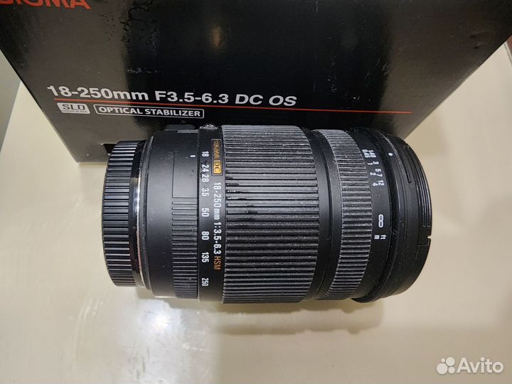Объектив sigma 18-250mm