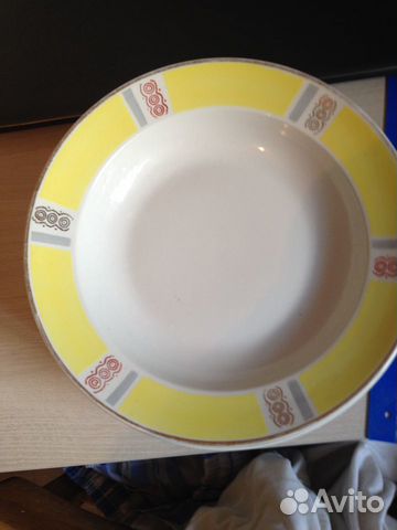 Набор тарелок Барановский фарфоровый завод 1961 г