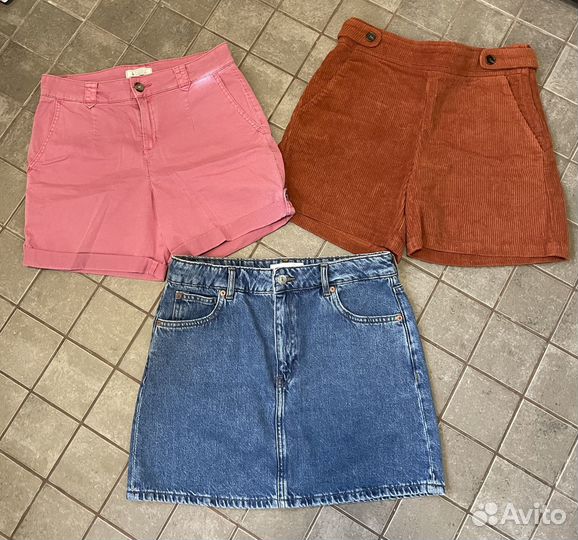 Большой пакет фирменных вещей, xs/s