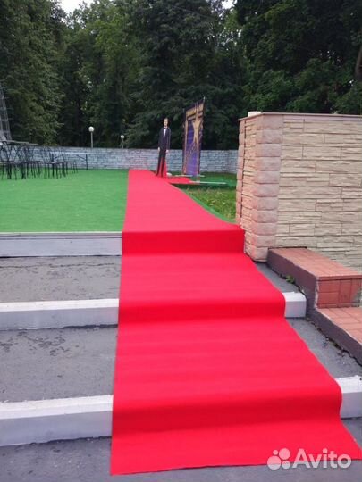 Аренда красной ковровой дорожки на праздник