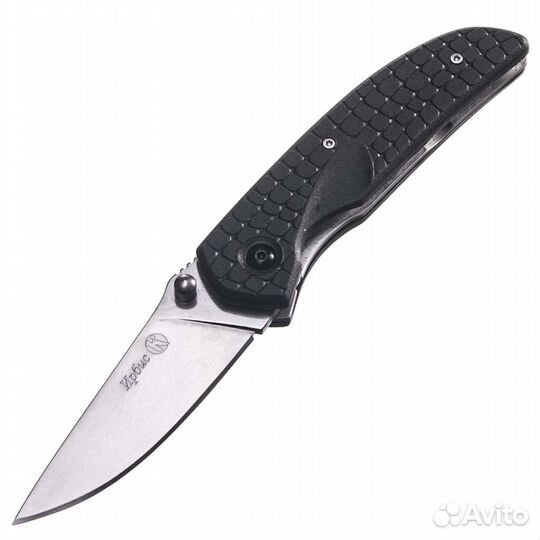 24687 Нож складной Ирбис, полированный, эластрон