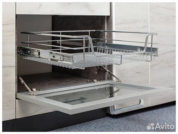 Корзина выкатная с доводчиком