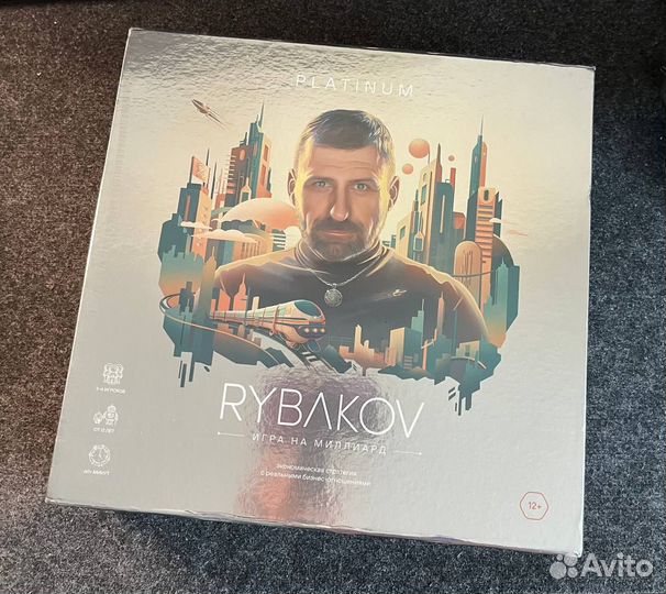 Настольная Бизнес игра rybakov. Игра на миллиард