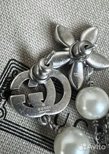 Серьги Gucci оригинал