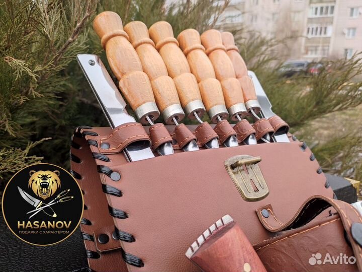 Набор шампуров в чехле