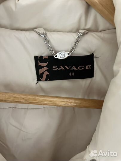 Пуховик женский светлый