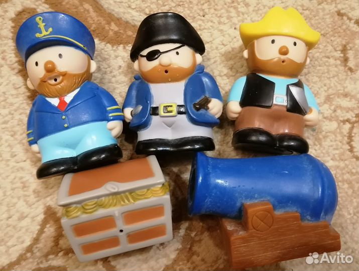 Наборы резиновых игрушек для купания